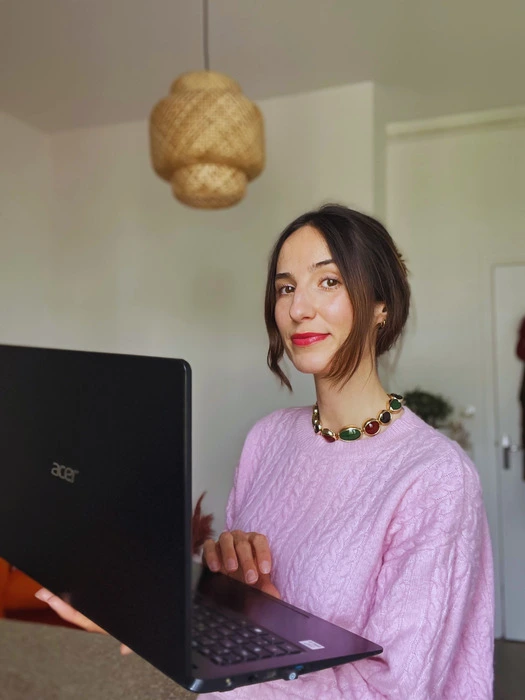 Portait de Anaëlle Adam, consultante Google my Business